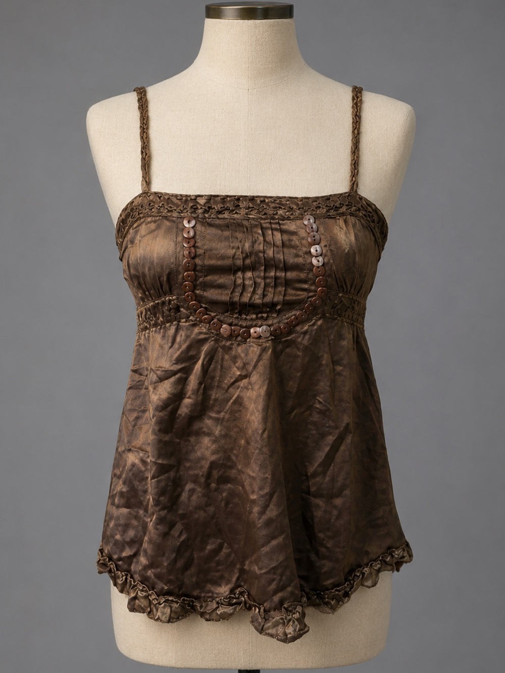 BUFFALO by DAVID BITTON Silk Shiny Top